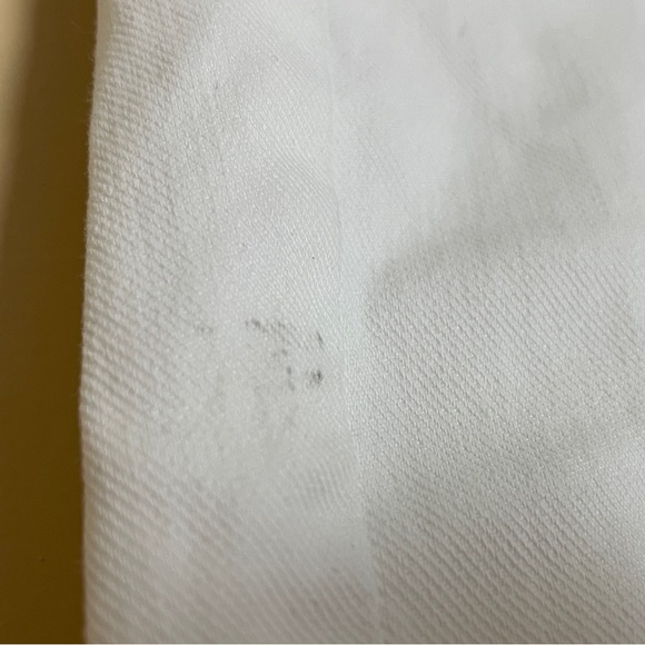 MOTHER The Looker Crop Jeans Size 30 White Glass Slipper - Picture 11 of 11